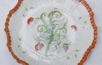 hand painted dinner plate or charger